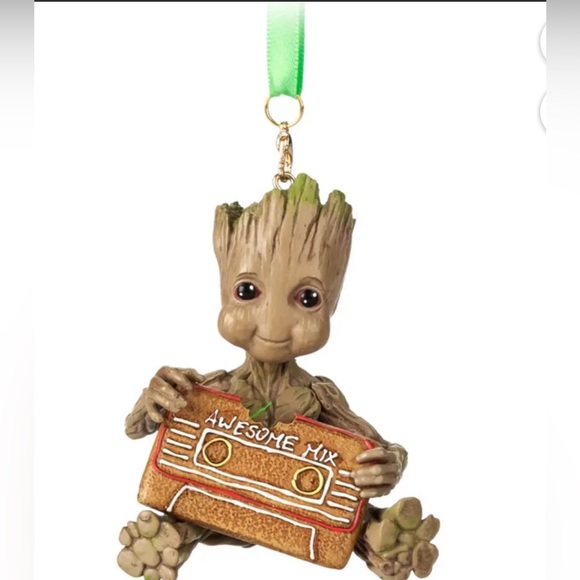Disney Guardians of the Galaxy Vol. 3 Baby Groot Christmas Sketchbook Ornament - Picture 4 of 4